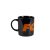 Fox Black and Orange Logo Ceramic Mug kerámia bögre